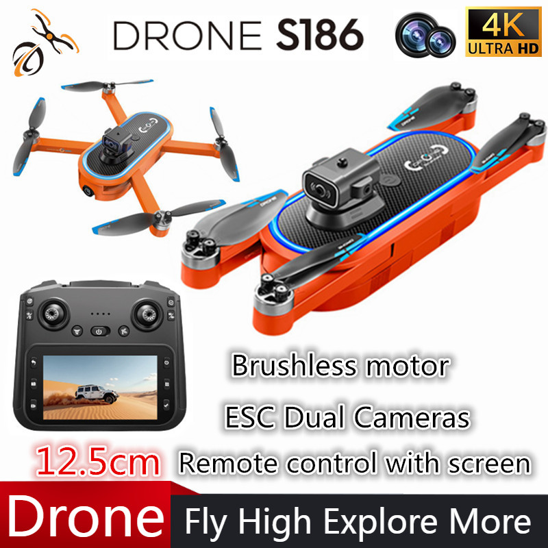 Drone Camera Professional - 2025 S186 الطائرة بدون طيار المهنية