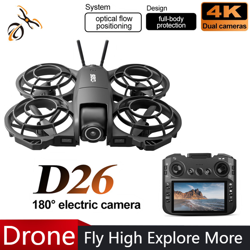 Drone Camera With Gimbal - طائرة بدون طيار D26 بدقة 4K