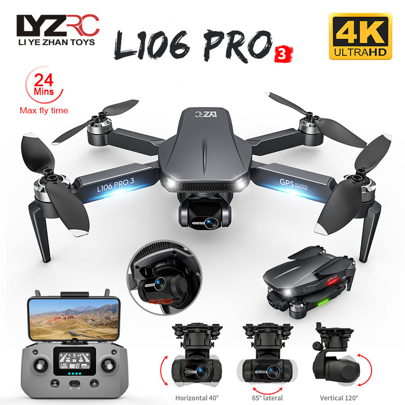 Drone Camera Professional - L106 Pro 3 طائرة بدون طيار