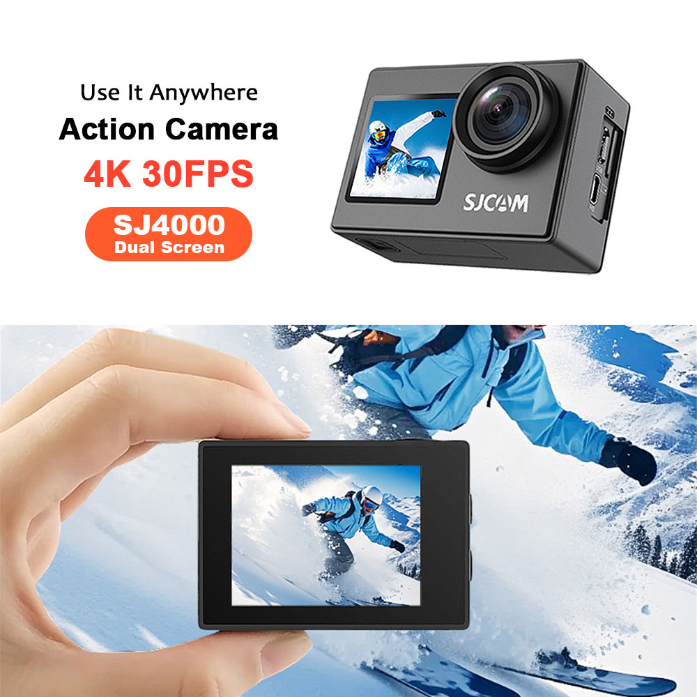Drone Camera Action - كاميرا أكشن SJCAM SJ4000 بدقة 4K/30