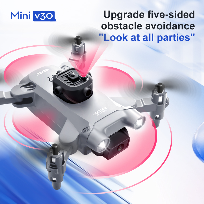 طائرة بدون طيار صغيرة V30 WiFi - مراجعة Drone Camera Lens وسعره