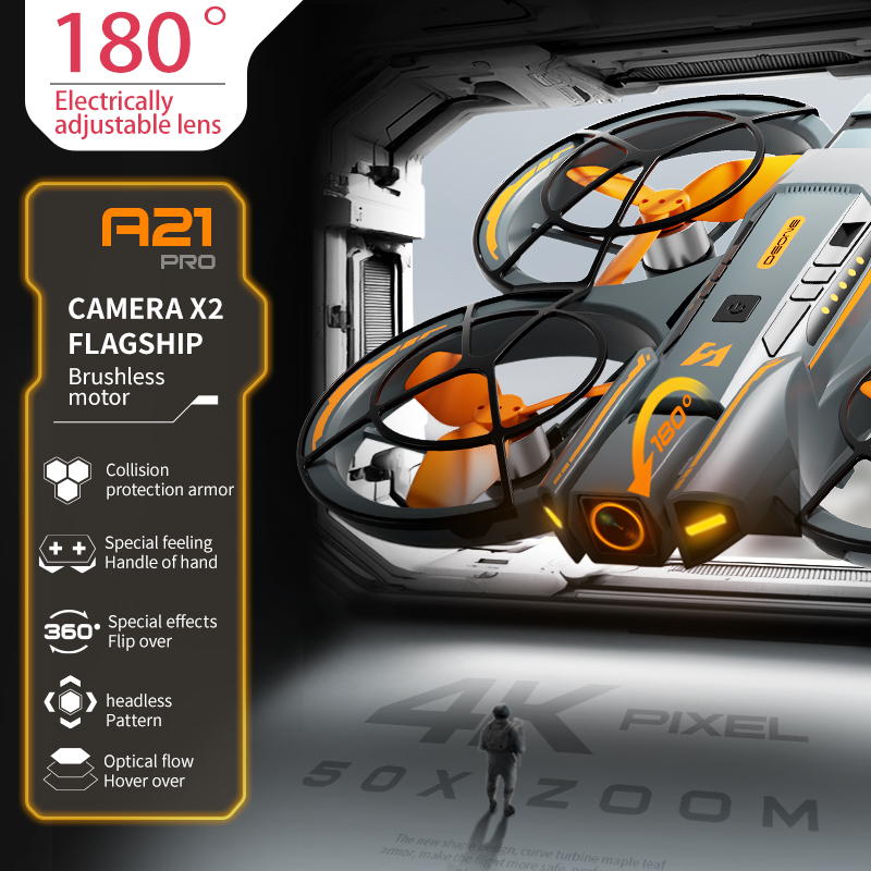 طائرة بدون طيار A21 جديدة بكام - مراجعة Drone Camera Professional وسعره
