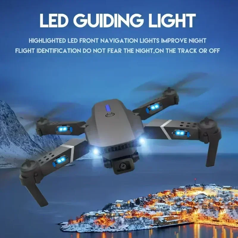 E88 Pro WIFI FPV الطائرة بدون  - مراجعة Drone Camera Professional وسعره