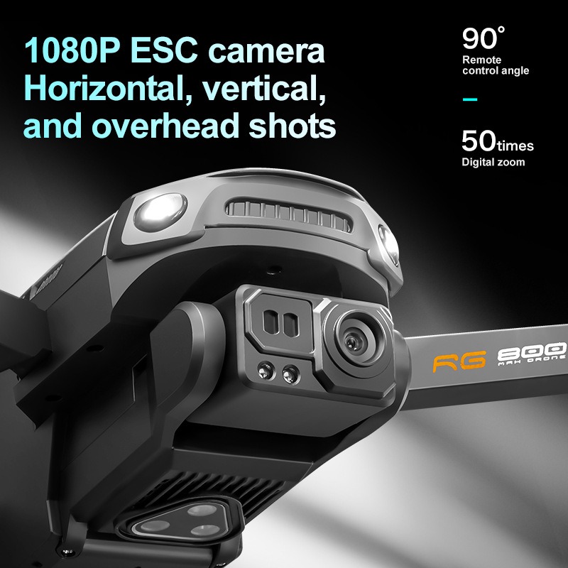 طائرة بدون طيار RG800 MAX جديد - مراجعة Drone Camera Professional وسعره