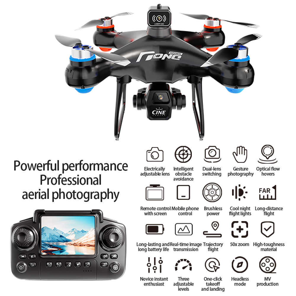 E55 الهواء التحكم في الشاشة ال - مراجعة Drone Camera Professional وسعره